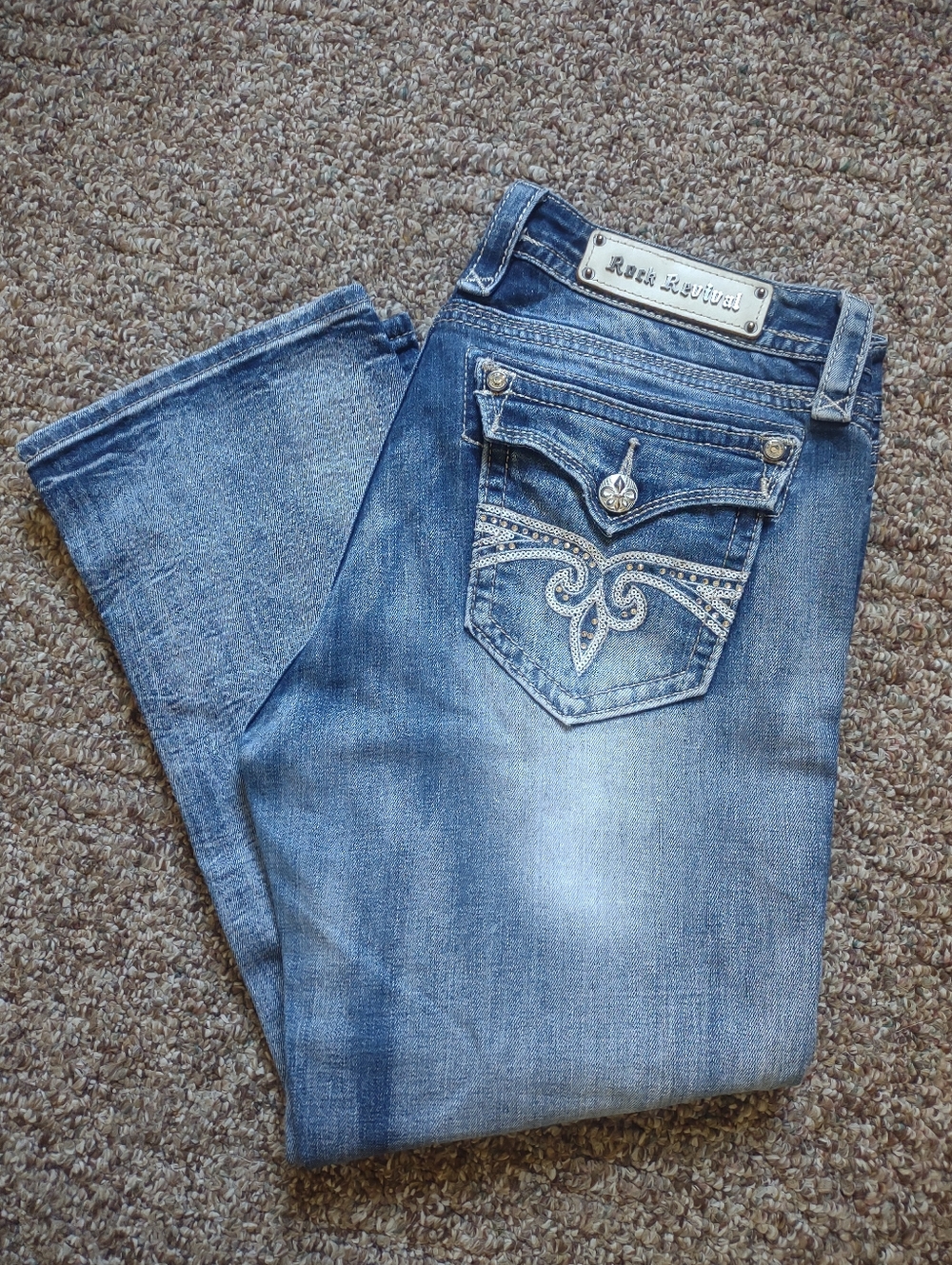 Rock Revival Easy Capri 31